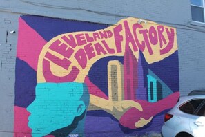 Cleveland Cool! You will recognize the building with this mural.