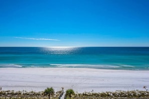 Huge Gulf views from the balcony