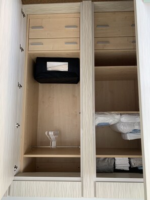 Custom made closets in every room