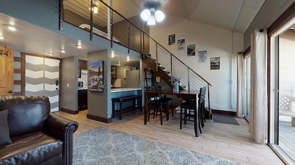 Kitchen and Dining Area