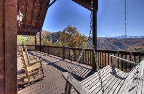 View from porch swing