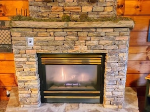 Propane Fireplace