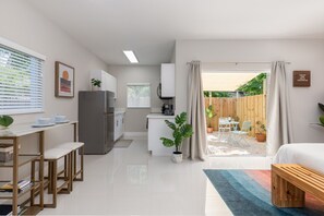 Spacious and open
