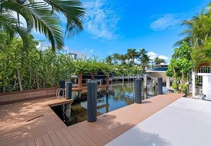 On the intracoastal for boating, paddle boarding, kayaking, or fishing