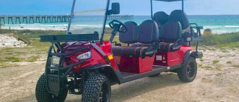 Free Use of 6 Seat Golf Cart As of June 1