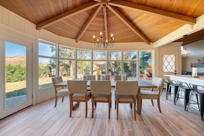 Dining area.