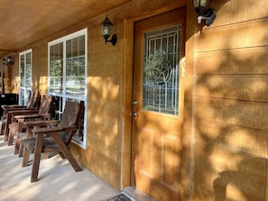 River Cabin B - Porch