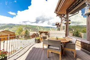 Front Patio Deck Dining Table