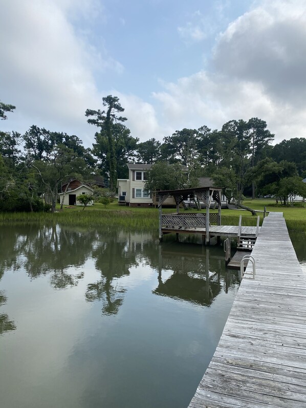 House from the dock