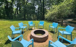 Enjoy spending time around the fire pit!
