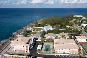 Ocean front complex at the tip of Cayman's famous North West Point