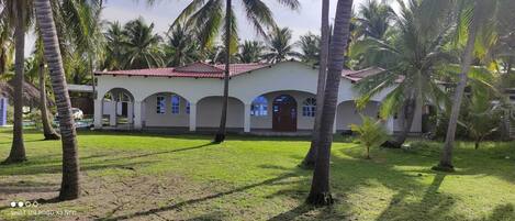 Front view of the ranch