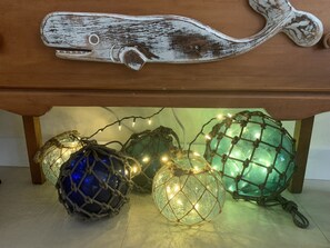 Japanese  Fishing Floats (entryway)
