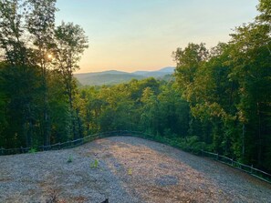 The sunsets from the balcony are great!