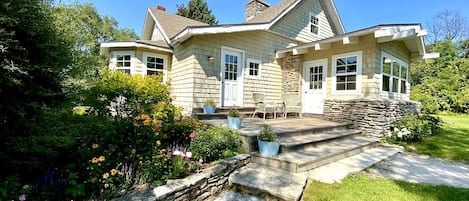 Historic home with plenty of yard space & fire pit all surrounded by nature