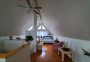 Loft Bedroom Living Room Area