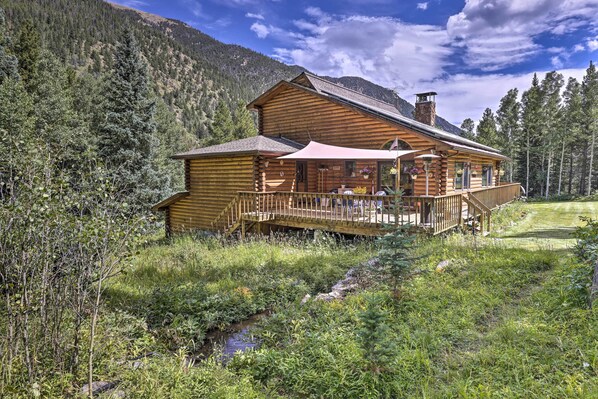 Silver Plume Vacation Rental | 3BR | 2BA | 2 Stories | Stairs Required