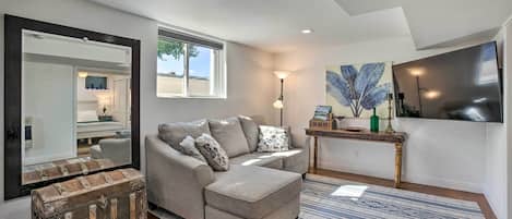 Denver Vacation Rental | 2BR | 1BA | Lower-Level Unit | Stairs Required