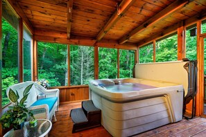 Bubbelpool inomhus