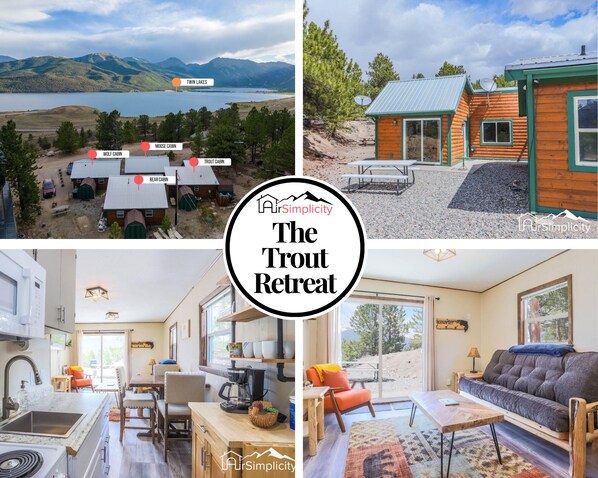 Embrace Serenity and Adventure at Trout Retreat Cabin—Your Cozy Alpine Haven Amidst Majestic Peaks and Twin Lakes Splendor!