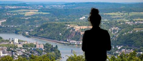 Vue depuis l’hébergement