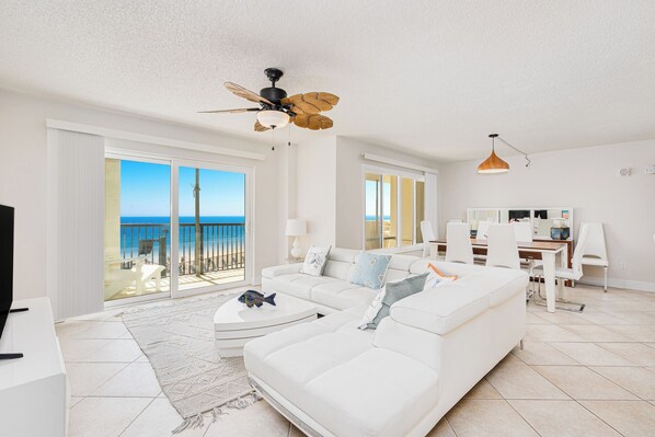 Oceanfront Living Room