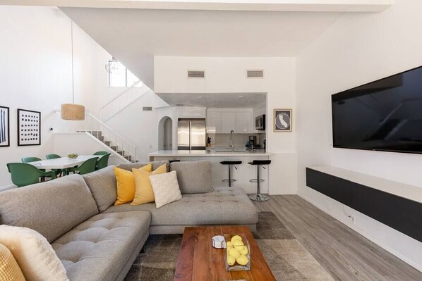 living room with open floor plan
