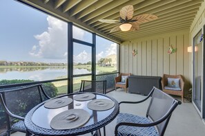 Screened Patio | Lake Views