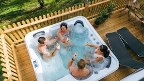 Bubbelpool utomhus