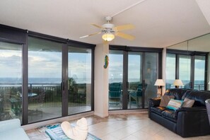 Living Room - Oceanfront Views