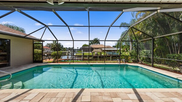 Pool with Electric Heater and Southern Exposure