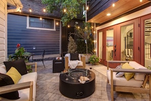 Outdoor patio.