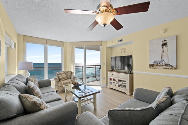Oceanfront Living Room 