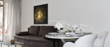 Furniture, Table, Property, White, Black, Architecture, Couch, Interior Design, Rectangle