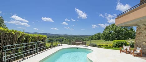 Nuage, Ciel, L'Eau, Plante, Bâtiment, Piscine, Bleu Azur, Éclairage, Ombre, Mobilier De Jardin