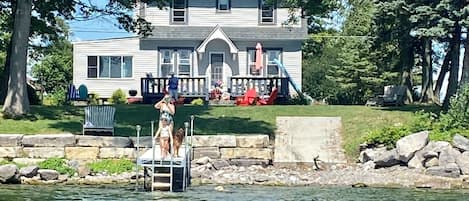 View of cottage from the water! 
