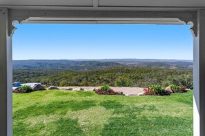 View from the Front door and verandah towards sunrise