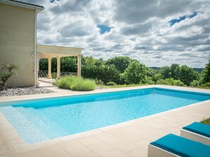 Piscine maison de vacances