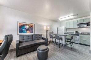 Living Room and Kitchen