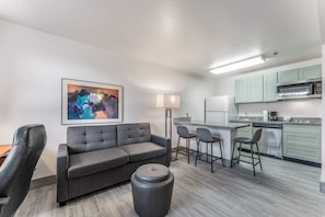 Living Room and Kitchen