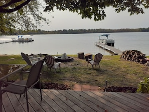 View from deck. 