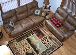 Main floor/ living room from the loft