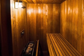 There's nothing like a visit to the sauna to cap an active day