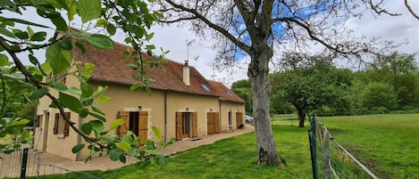 jardin côté champ