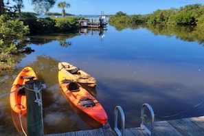 Kayaks for guest use