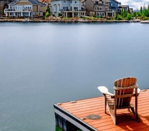 This dock is 200 yds from your back gate! Semi-private dock and park! Rare find!