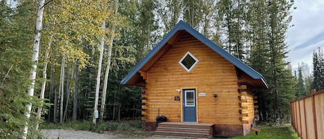 Cabin in the fall