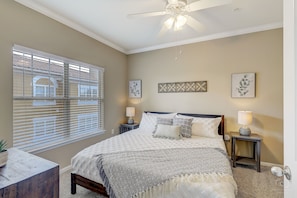 King Bed in Master Bedroom