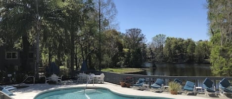 Pool and hottub