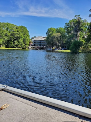 View of Condo from river